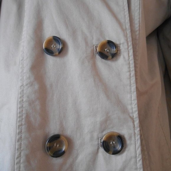 🇫🇷 JODHPUR mini-trench coat beige size FR42/US10 - Picture 6 of 14